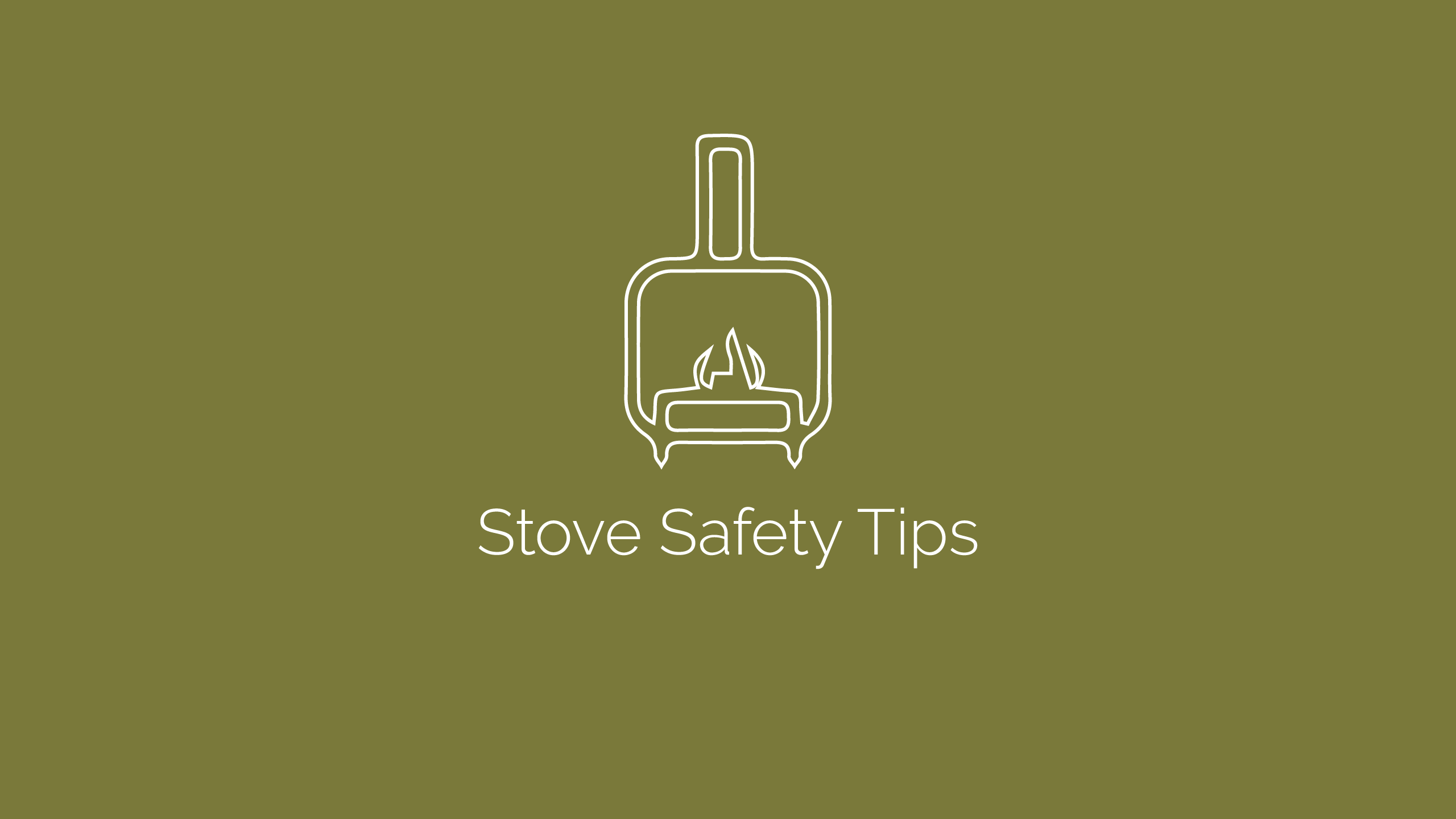 Boat Safety Scheme Stove Safety